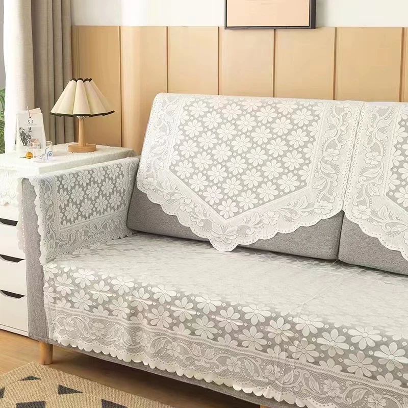 后背巾通用防滑沙发垫靠背巾高档简约盖布巾皮沙发套扶手巾沙发罩