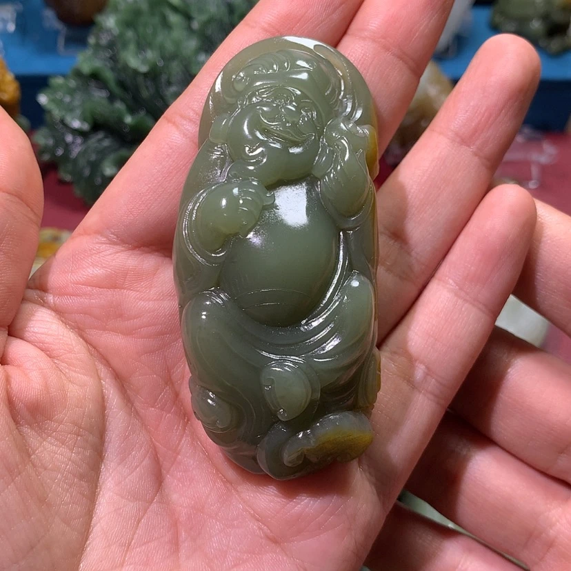 【闪购商品】和田玉把件未镶嵌灿***光