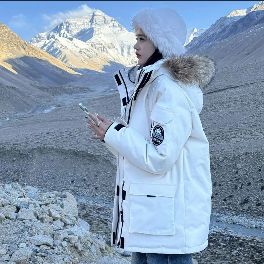 工装棉衣外套女冬季高级感棉袄2024新款情侣派克棉服厚加厚韩版