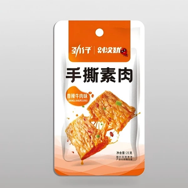 【拍1发9】劲仔手撕素肉香辣牛肉味