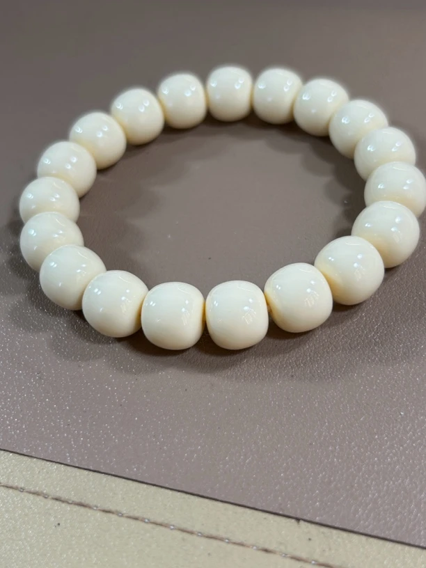 人工养殖鹿角雕刻1.2老型珠（新品炸