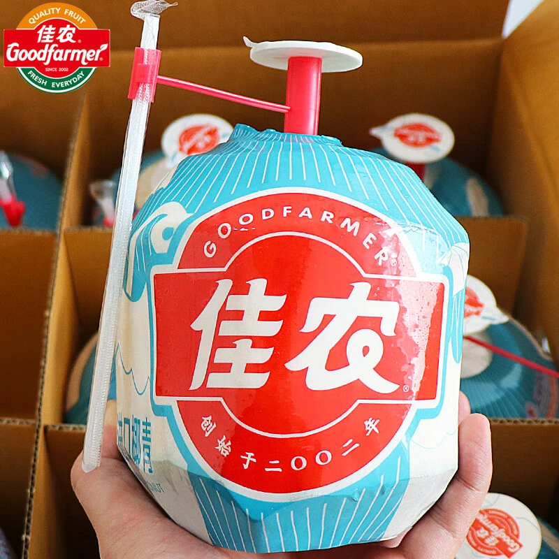 佳农易开椰1个装椰青