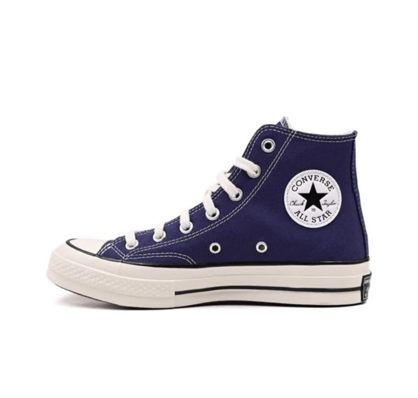 Converse/匡威1970S 墨水蓝色男女高帮帆布鞋/A04589C