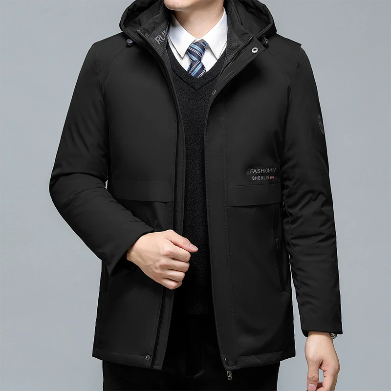 冬季加厚棉衣2023新款中老年男装爸爸冬装男士外套老年人保暖衣服