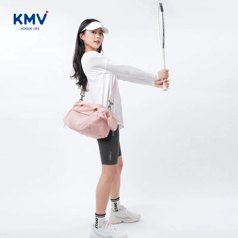 KMV干湿分离运动健身包休闲时尚短途女包斜挎游泳收纳瑜伽训练包
