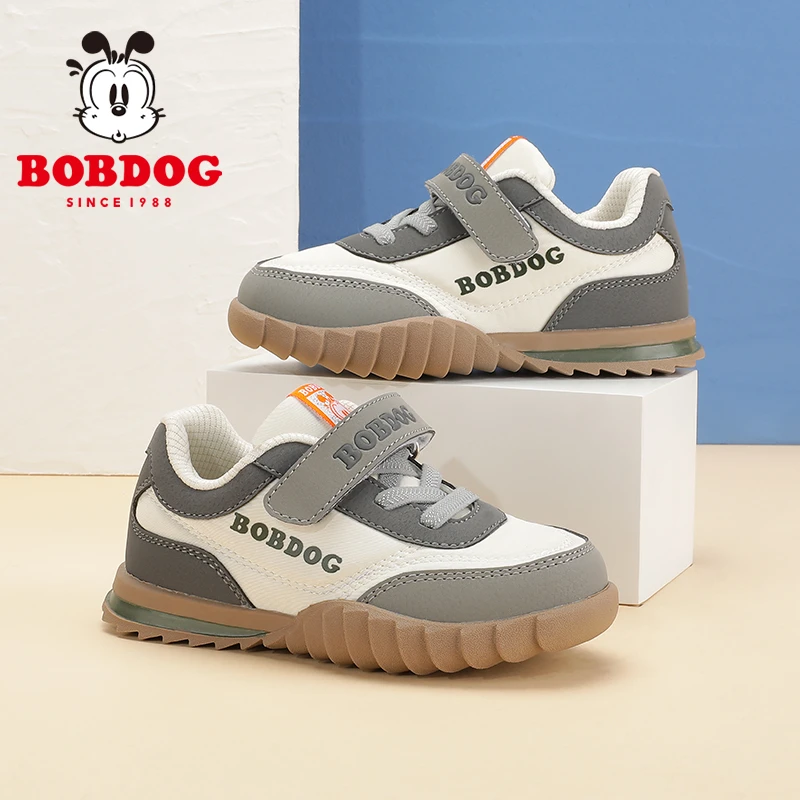 巴布豆童鞋男童运动鞋春秋款2024新款潮休闲百搭跑步鞋女儿童鞋子