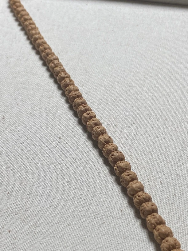 『毕业』五爪龙王佛手勿里达老树籽原皮原色小金刚菩提108长串手串