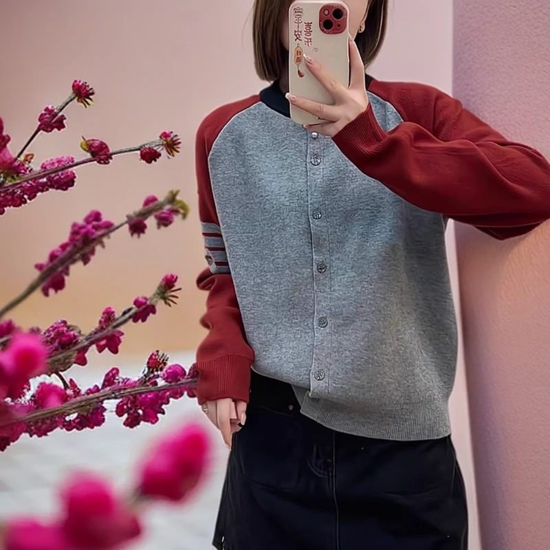 简洺服饰【801号=1000号】针织百搭时尚休闲气质网红羊绒平安秋冬