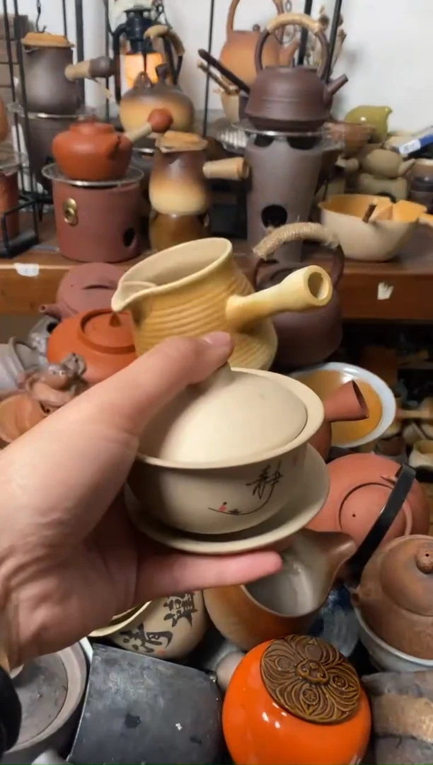 【闪购商品】陶瓷1盖碗