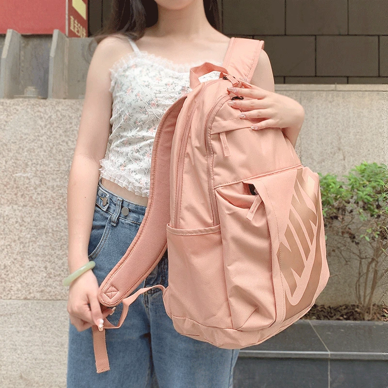 Nike/耐克2023新款男女韩版休闲书包收纳双肩背包DD0559-605
