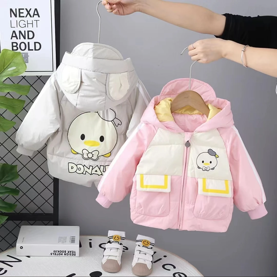 一次性手套白鸭绒羽绒服男女童羽绒外套