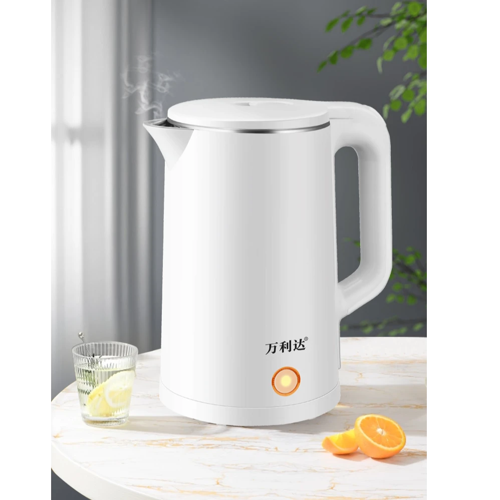 万利达电热水壶家用保温宿舍恒温烧水壶大容量热水壶自动断电水壶