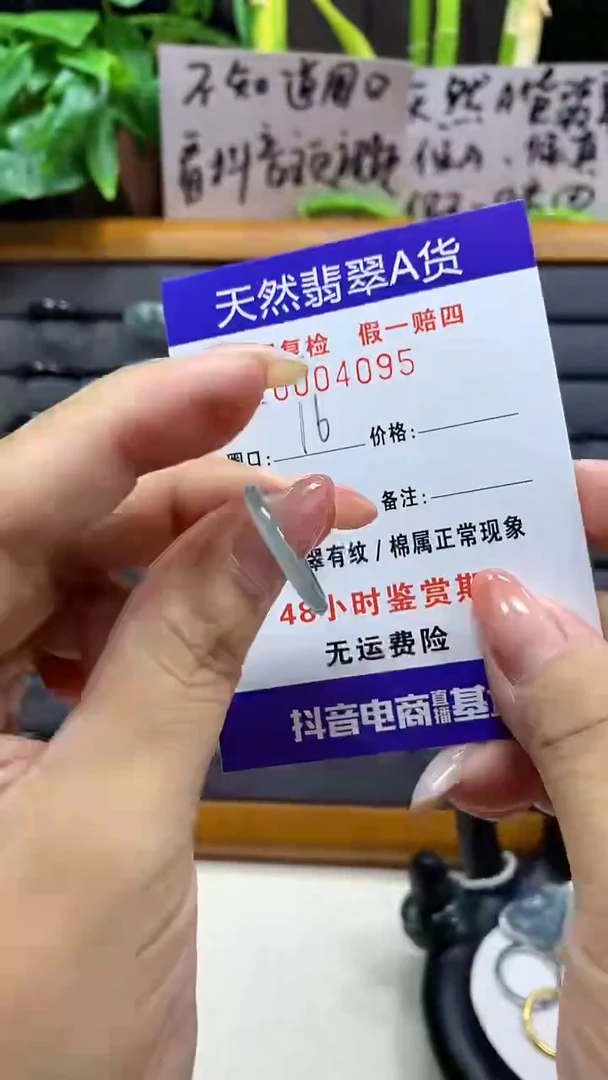 【闪购商品】翡翠戒指未镶嵌    4095