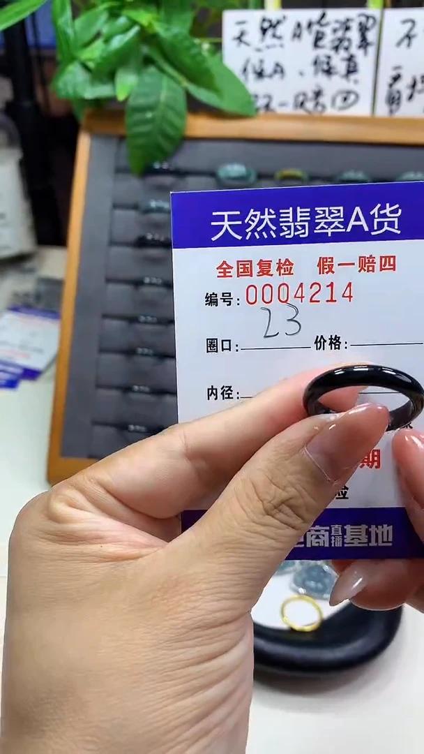 【闪购商品】翡翠戒指未镶嵌4214