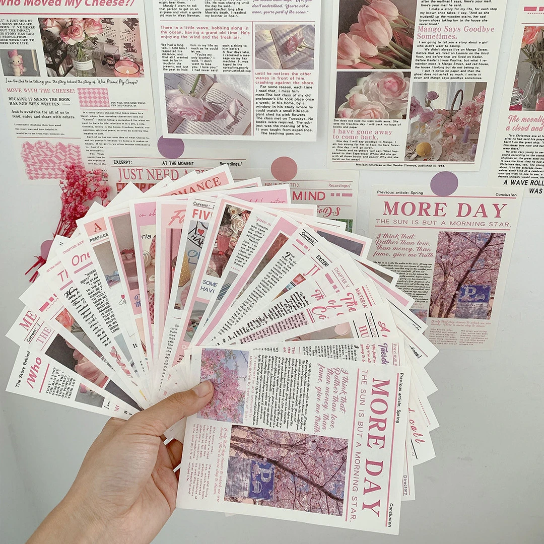 【素材纸。贴纸】diy手工拍照素材纸