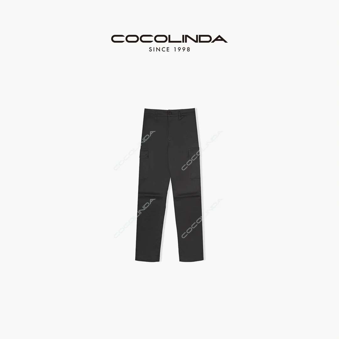COCOLINDA琳达推荐男女CP大口袋工装裤长裤弹力休闲P589
