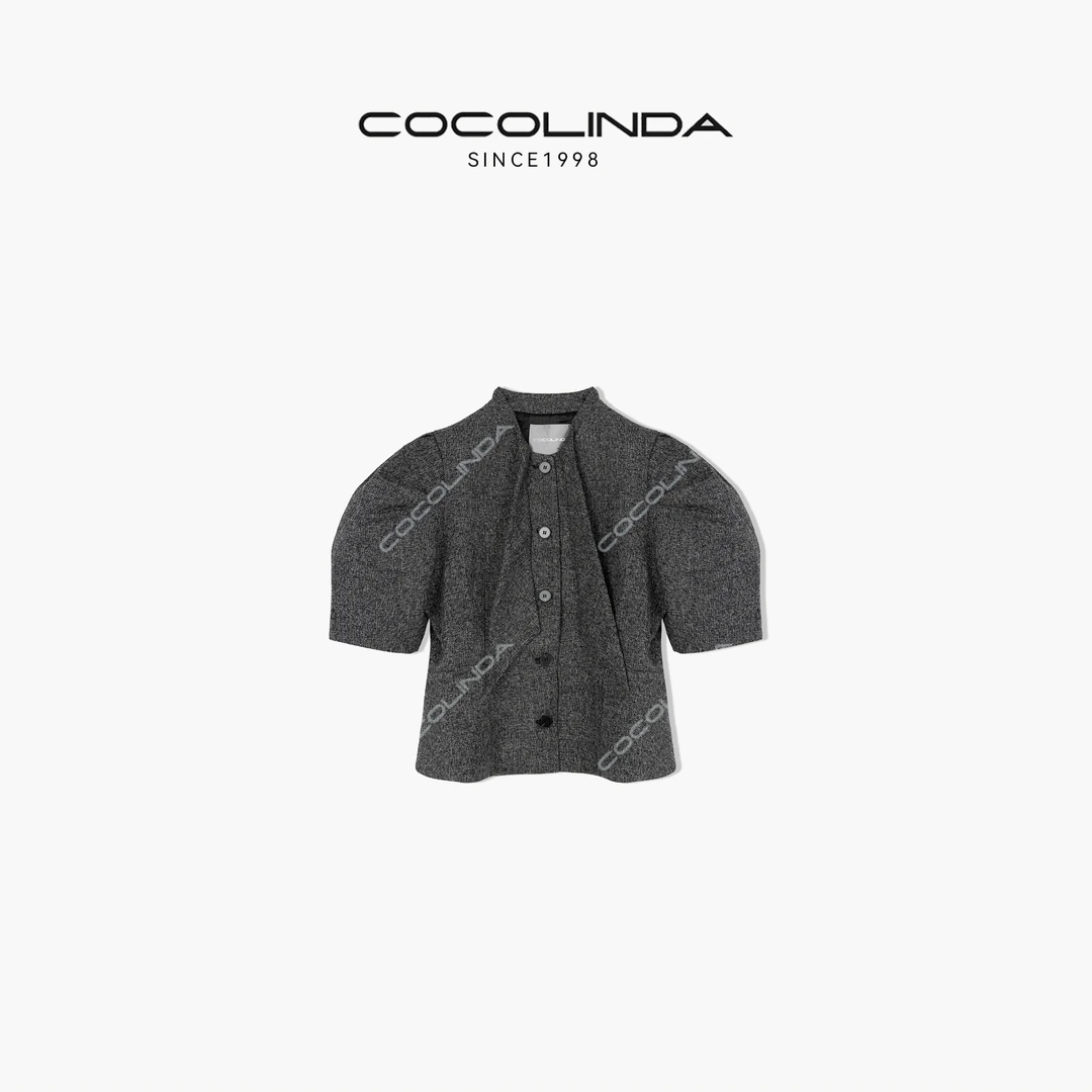 COCOLINDA简约休闲上衣女外套S1746