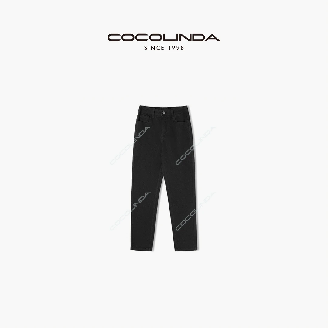 COCOLINDA | 直筒牛仔靴裤N005