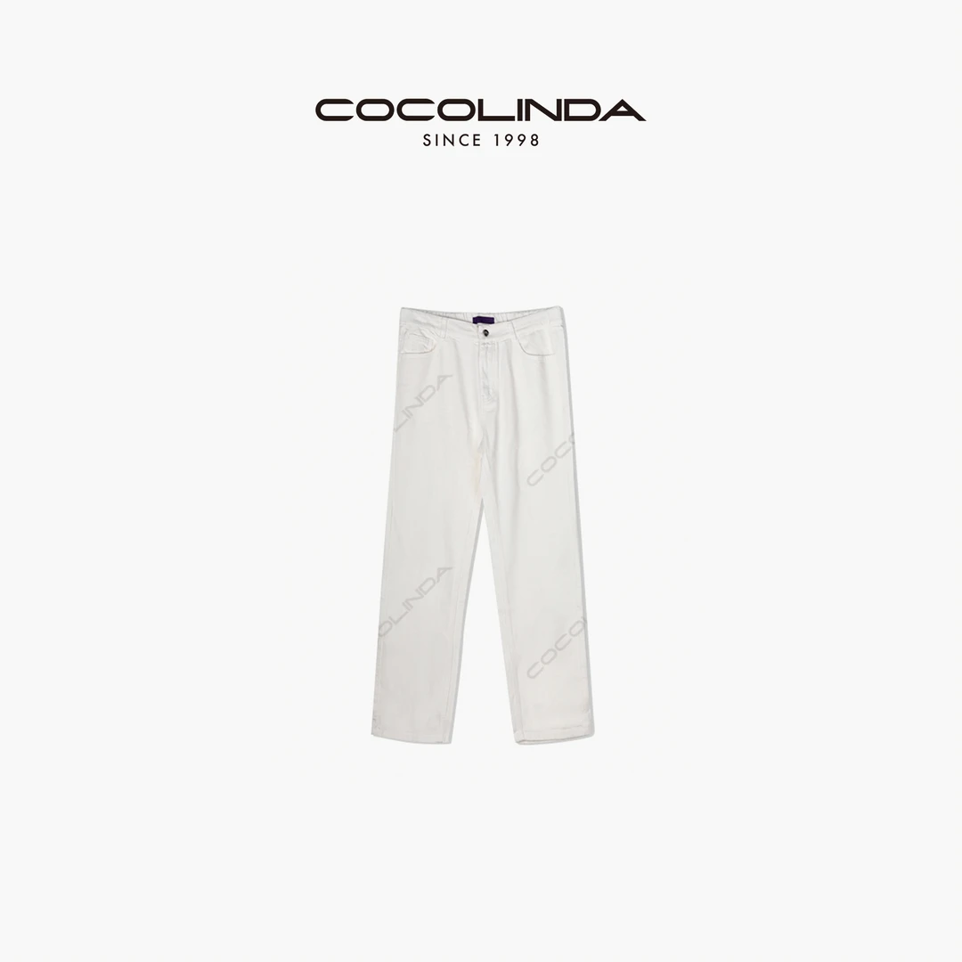 COCOLINDA | 老钱风直筒裤微弹牛仔裤 N1801