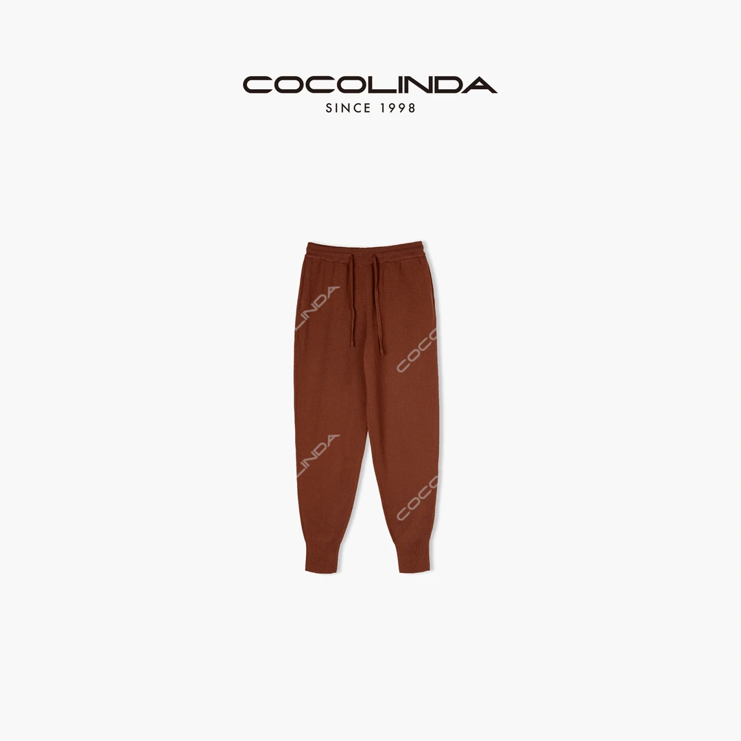 COCOLINDA|针织哈伦裤羊毛萝卜裤长裤舒适宽松P1146