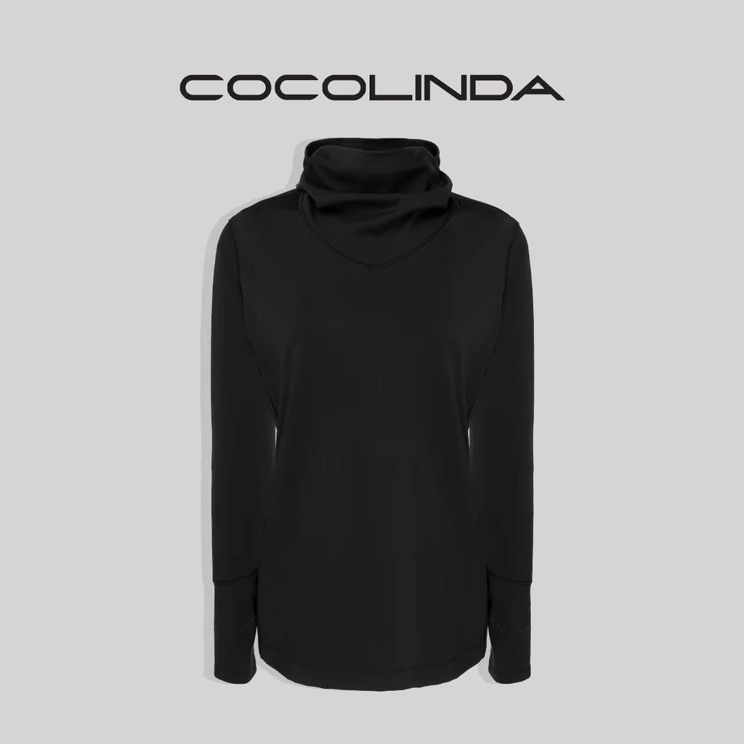 COCOLINDA琳达推荐 长袖连帽高领套装（薄款）H348-P349