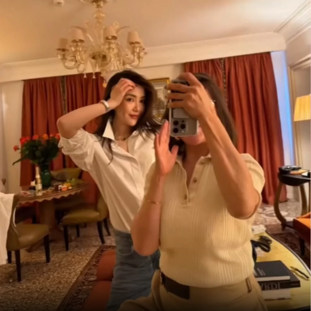 COCOLINDA | 100棉 ’威尼斯‘条纹编织POLO领短袖针织衫 S2071