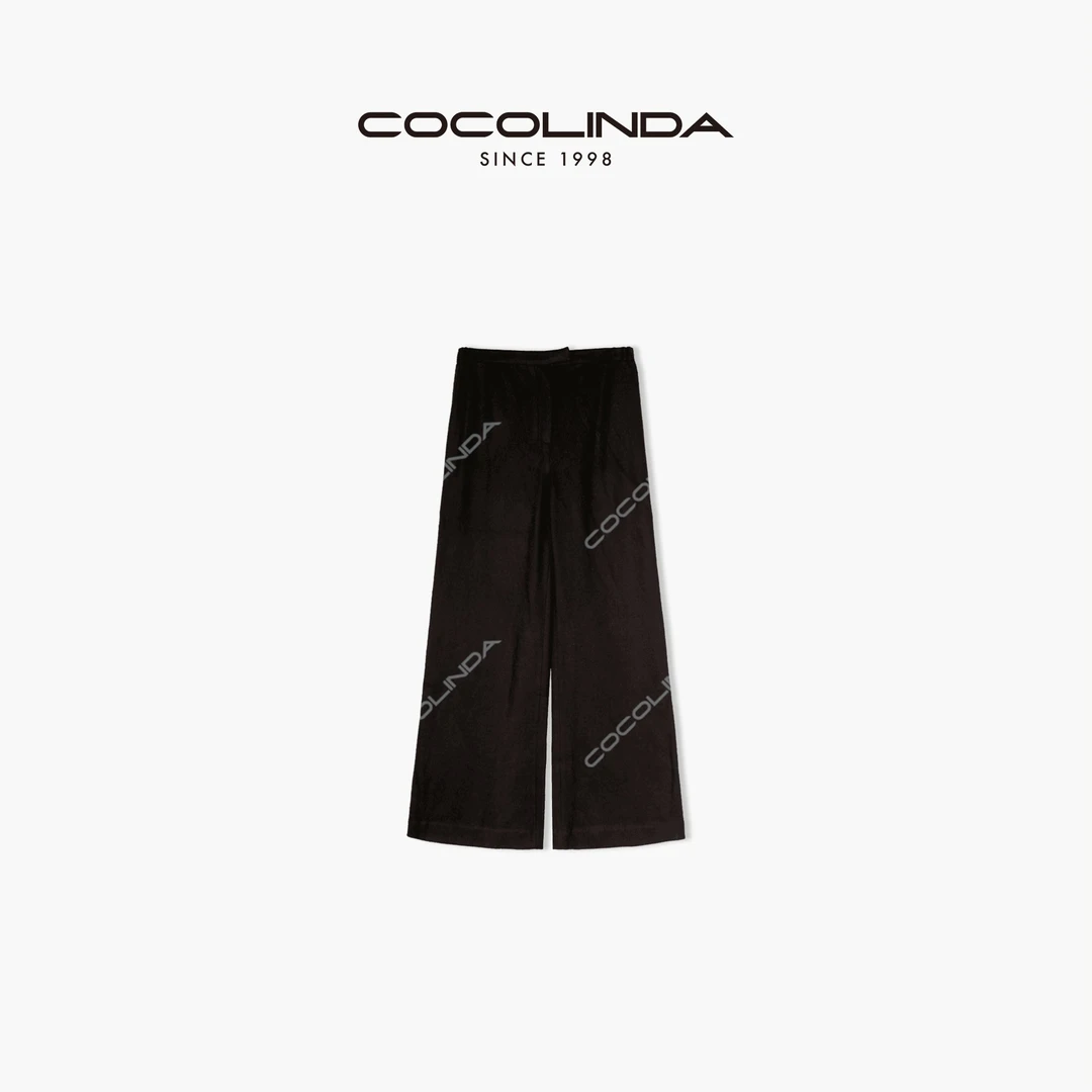 COCOLINDA | 毛呢直筒裤 简约阔腿裤 P964