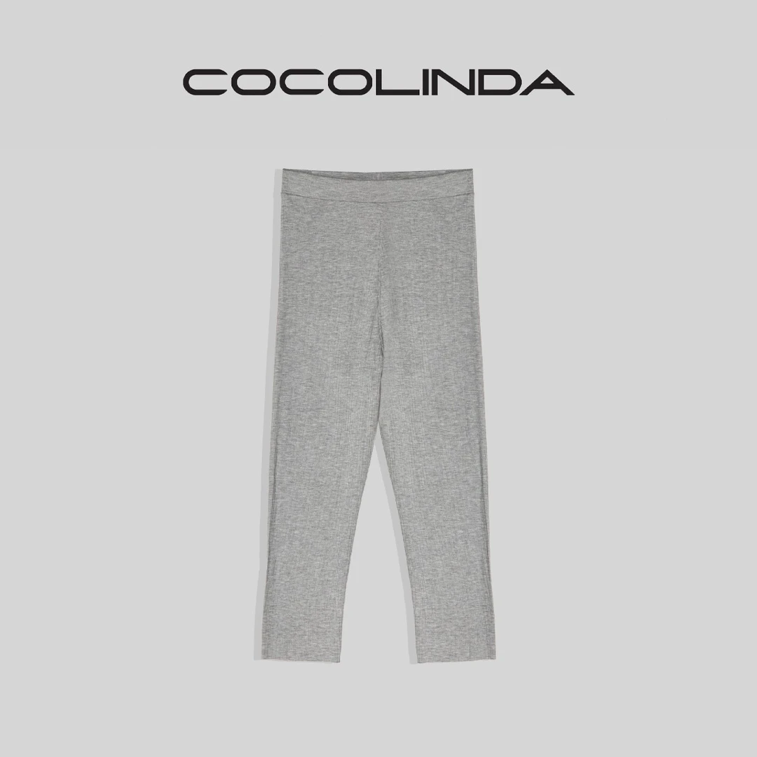 COCOLINDA琳达推荐 七分/九分打底裤 M12春秋休闲裤针织舒适