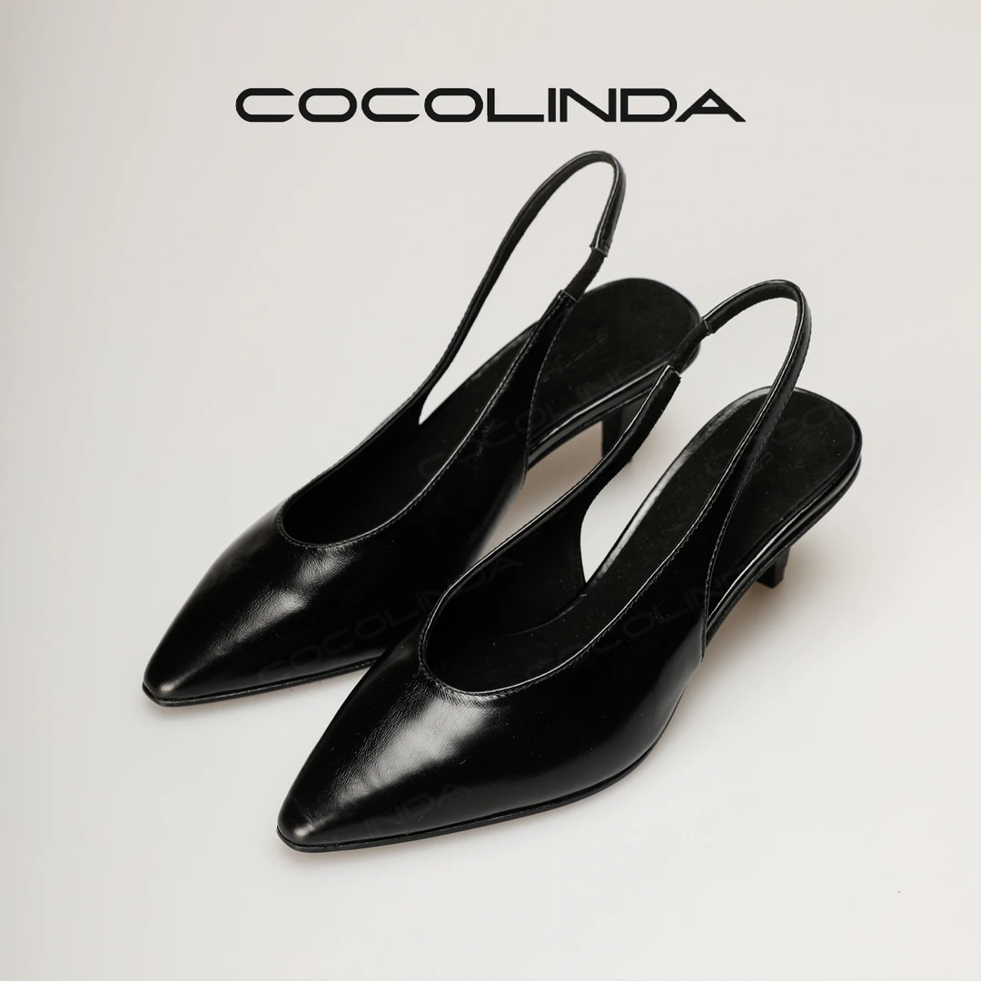 COCOLINDA| 琳达推荐 新款猫跟凉鞋奶奶鞋 X1287