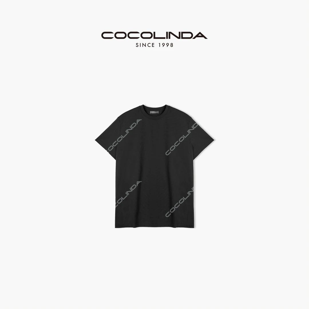 COCOLINDA 男女通穿休闲多色纯棉T恤 T1880简约夏季狗哥T