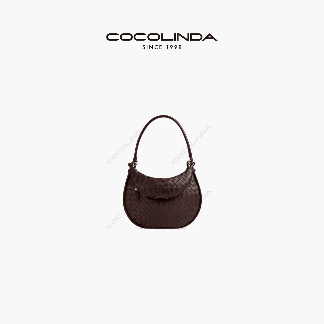 COCOLINDA琳达推荐 编织双子包通勤手提单肩包 B1292 早春搭配