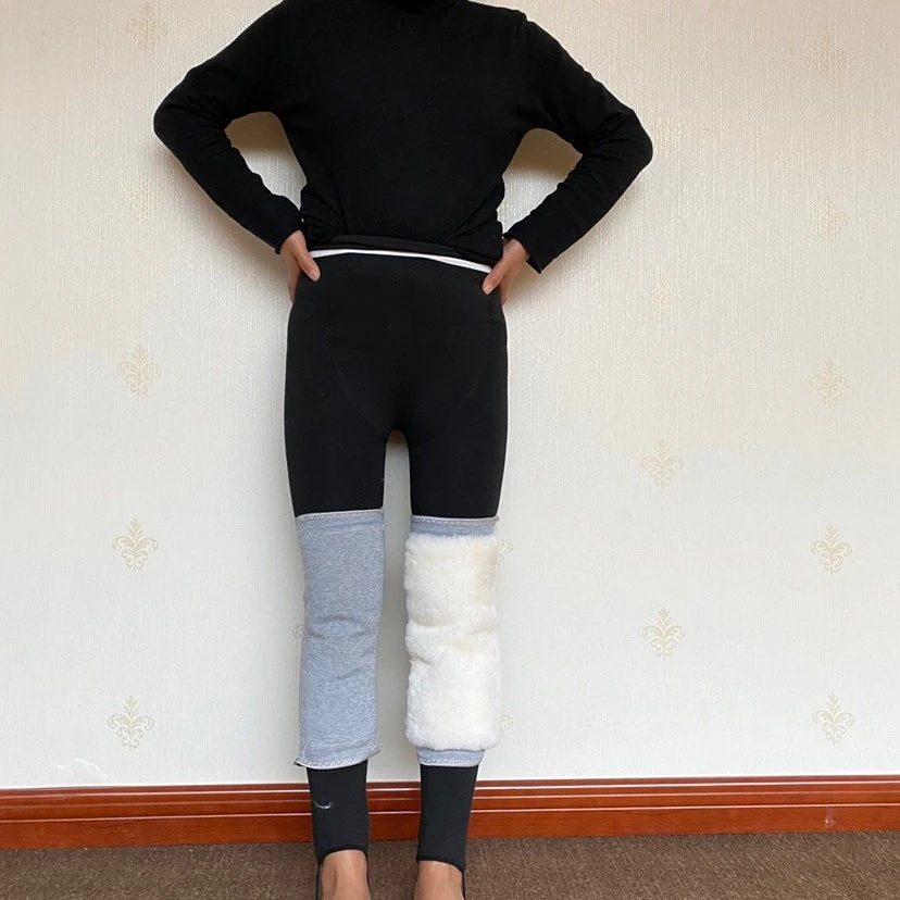 （岁）羊毛 护膝一对（冬日保暖）