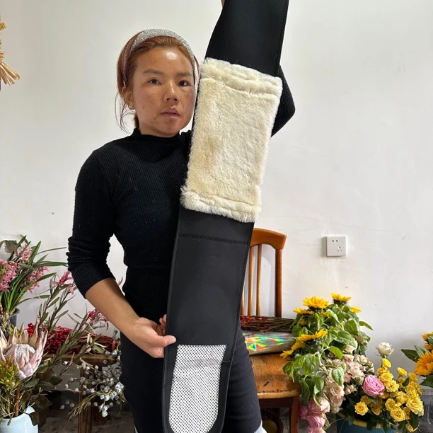 （岁）羊毛护腰、腰带一条