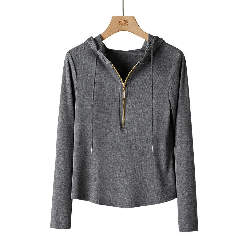 【品牌奥莱】她池2025春装新款女装长袖打底衫T23X2534E