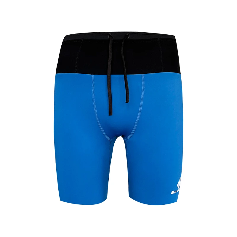 BESUTO运动健身跑马拉松速干四分多袋有无衬男女半弹紧身裤