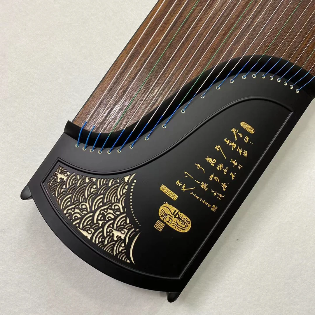 桐香古筝真水无香黑檀木成人儿童演奏古筝