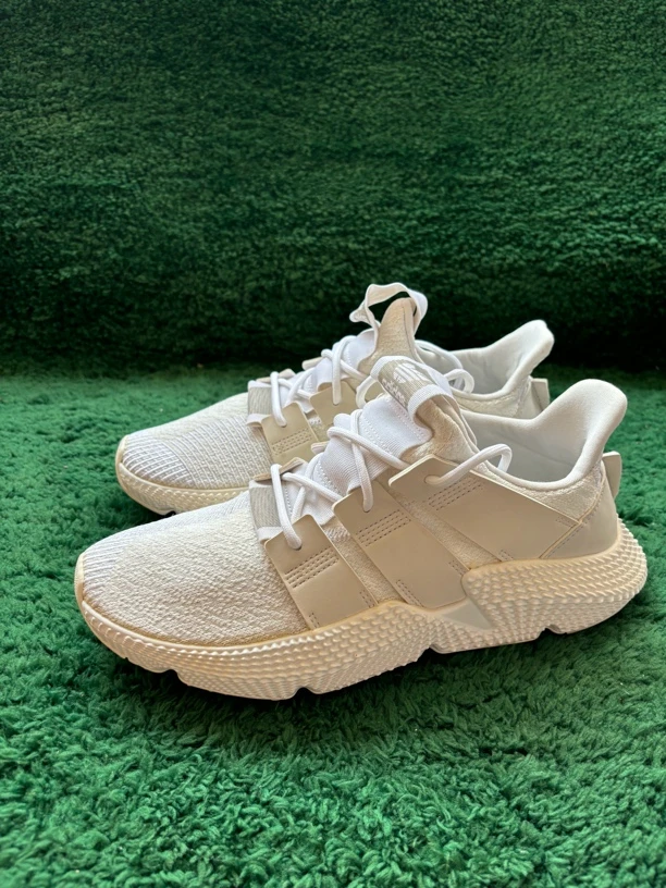 42码 全新试穿 prop here 运动简洁 缓震耐磨 白色 运动鞋