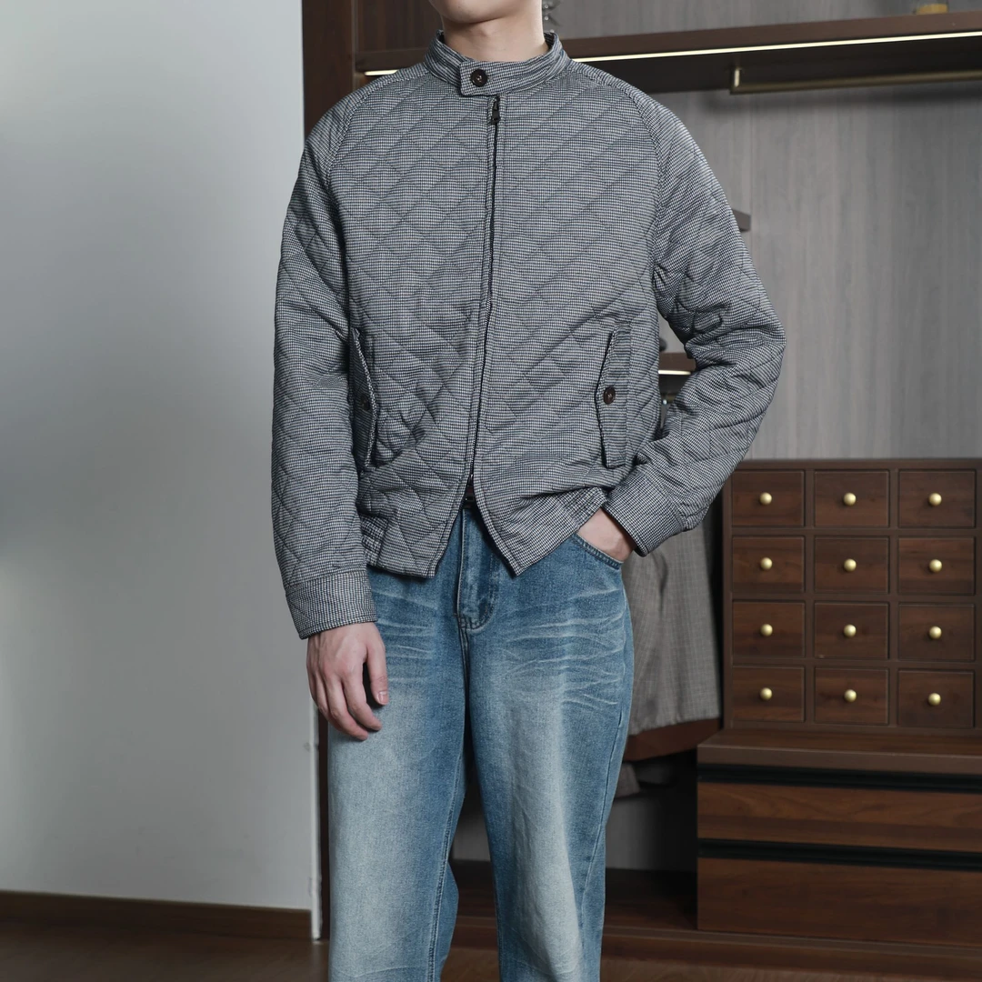 G STIOR 原创高级感夹克外套男士轻熟风潮流休闲夹克时尚9846