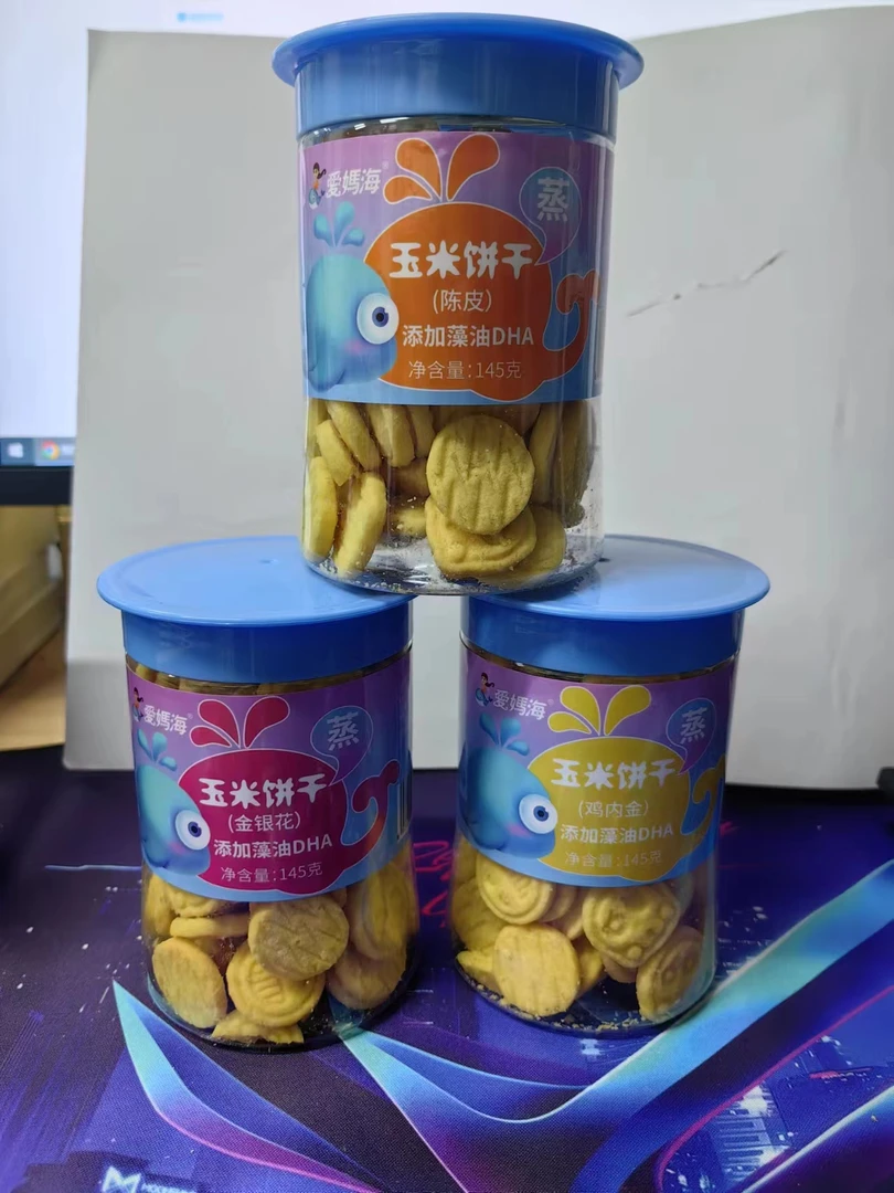 爱/媽/海/玉米饼干