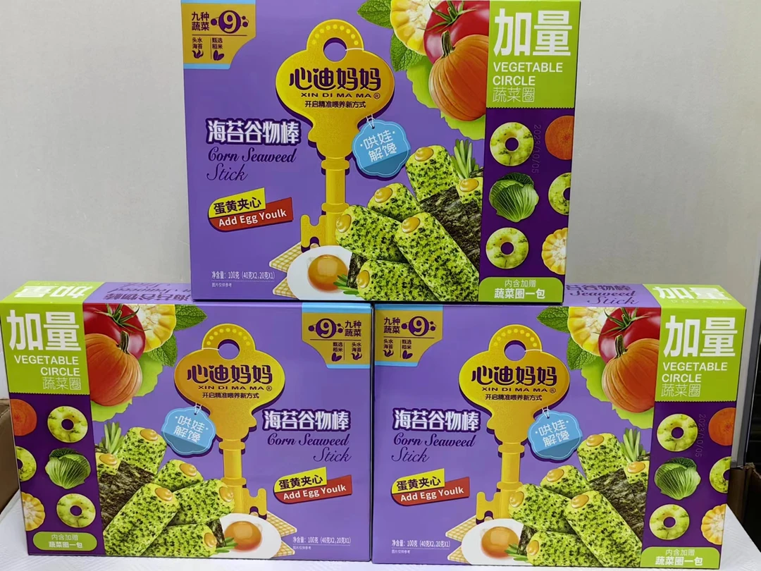 心/迪/妈/妈 海苔谷物棒