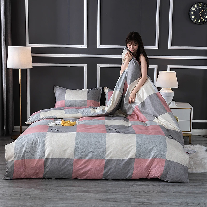 【现货速发】精品被套单件1.5m简约单双人被罩1.8/2m宿舍床品