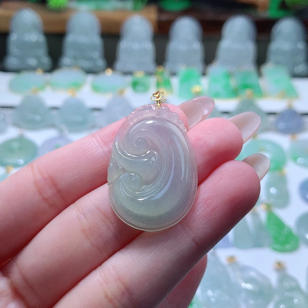 【闪购商品】翡翠颈饰未镶嵌翡翠挂件吊坠