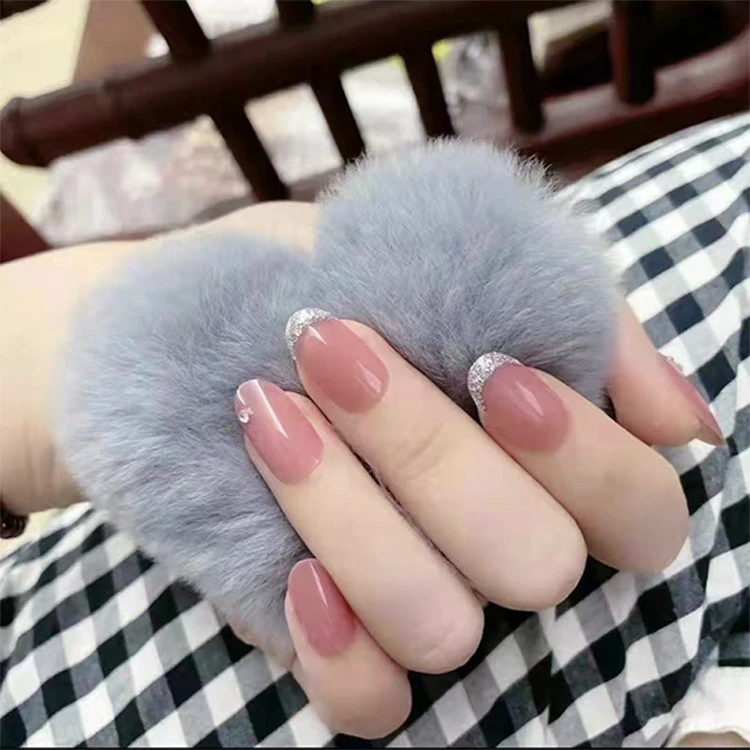 （中长款）穿戴美甲假指甲贴甲片美甲贴可拆卸穿戴美甲贴穿戴式