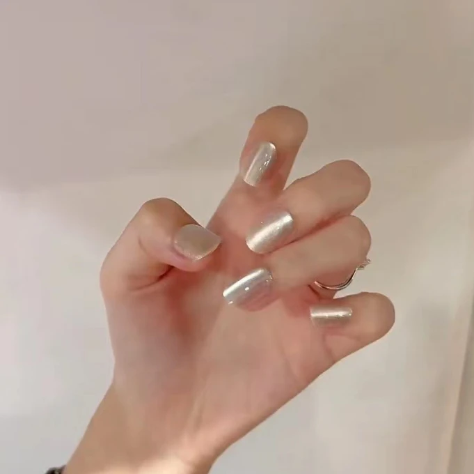 （短款）高级感穿戴式美甲贴片显白假指甲贴片可拆卸穿戴甲气质百搭