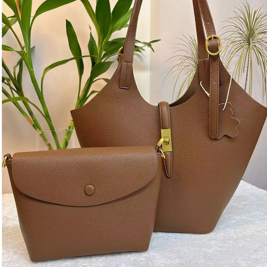 荔枝纹托特包2024新款斜挎单肩轻奢时尚休闲百搭女士简约