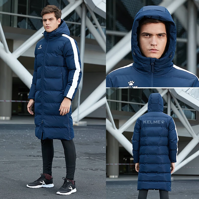 KELME/卡尔美体育生冬季训练服大衣运动运动大衣体育训练棉服防风