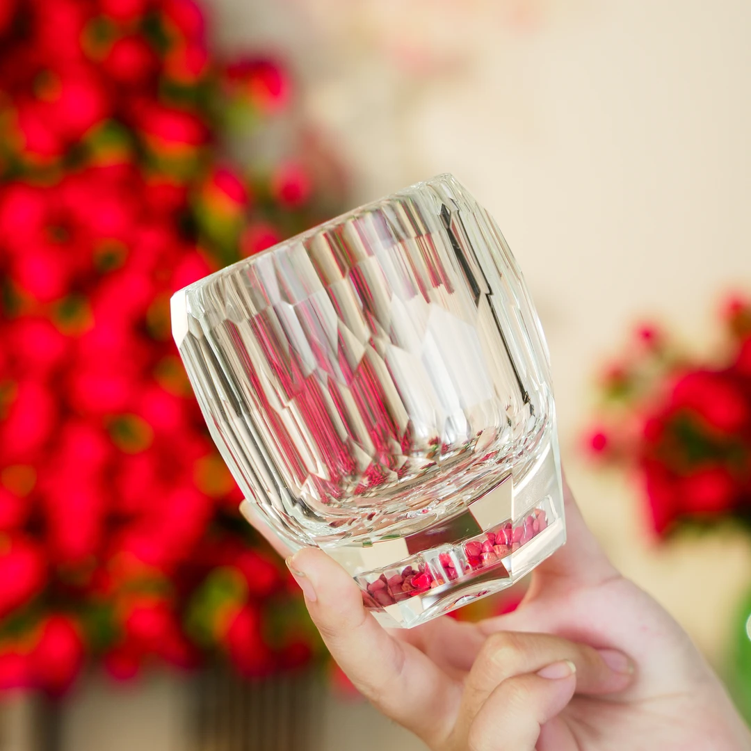 KANPURA/卡普拉遇见水晶双心杯红珊瑚款（200ml）