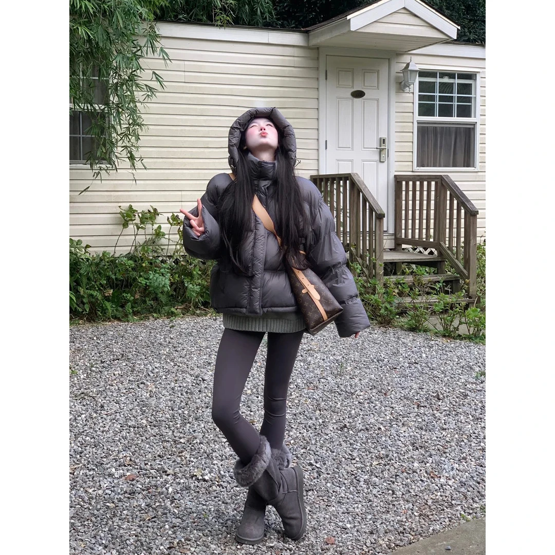 INS CEC冬季棉服外套2024新款韩版时尚高级感保暖小众面包服棉衣