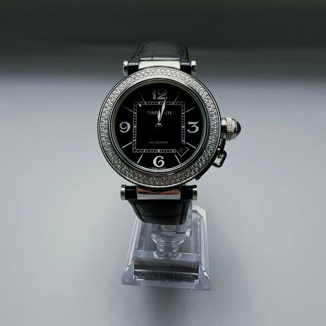 95新 Cartier/卡地亚 卡地亚/帕莎系列/表径40.5mm/后镶钻