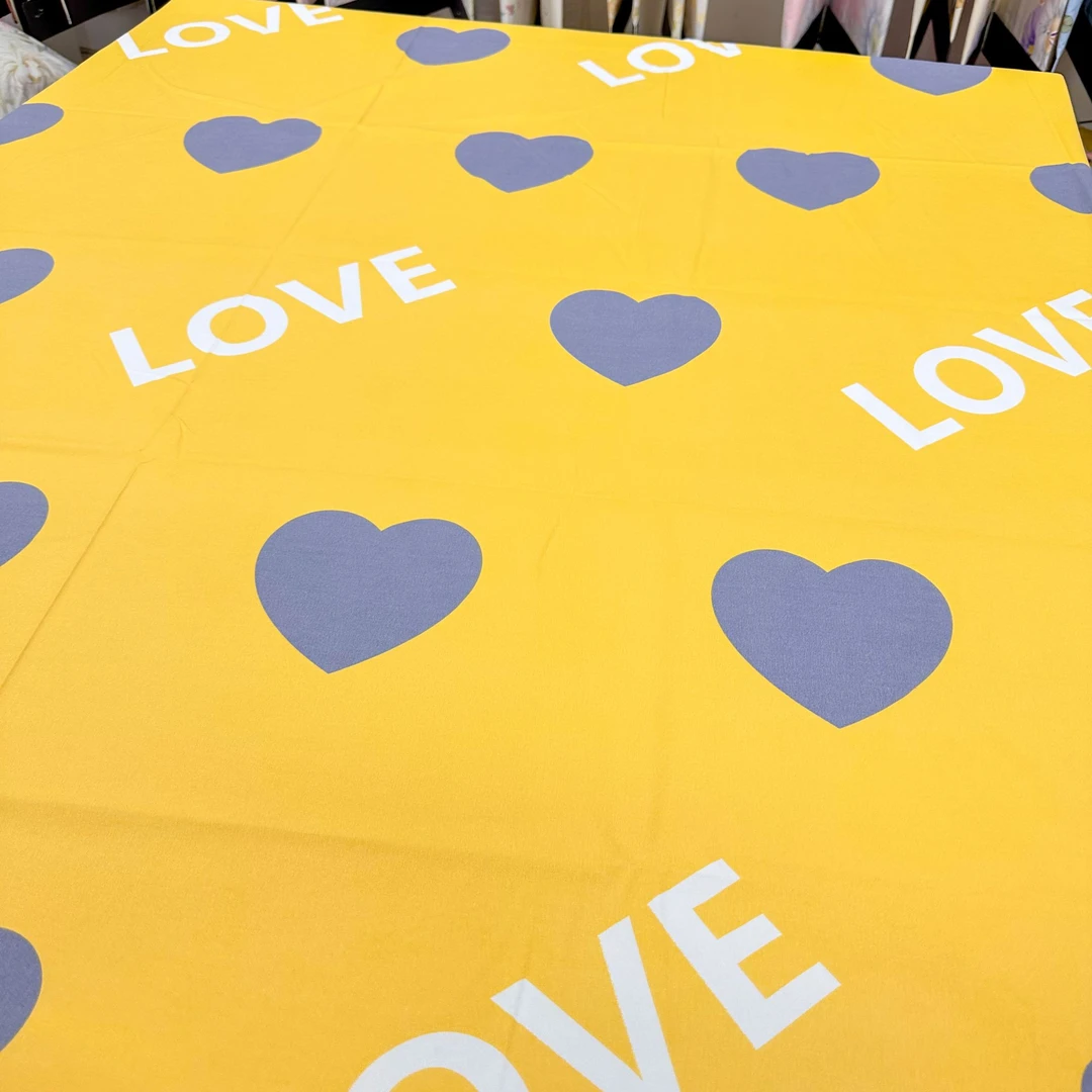 LOVE-爱心 235*240 双人床单 亲肤透气 柔软舒适 加厚耐磨